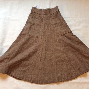 vintage wool skirt